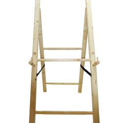 Chevalet en bois pour le tir &agrave; l'arc - Grande cible (130 cm max)