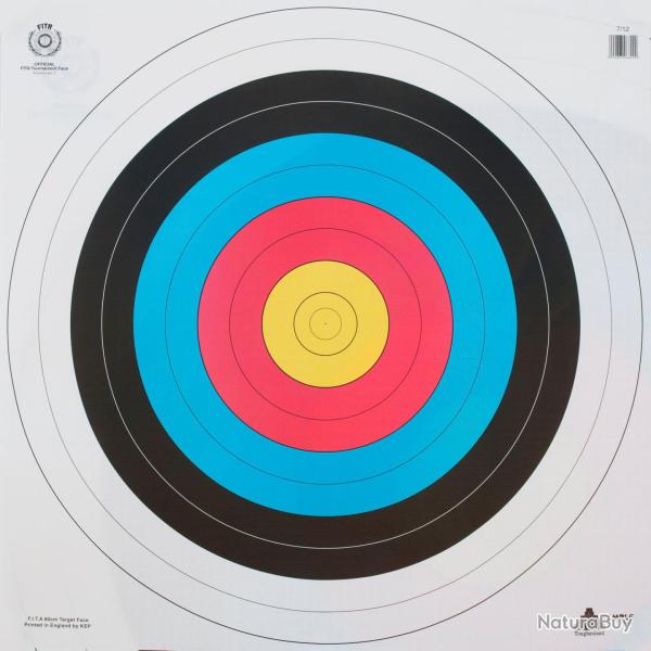 Blason Avalon 80 cm World Archery