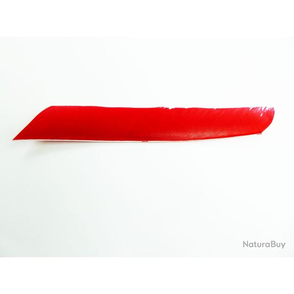 Bearpaw- Plume naturelle enti�re 10" Rouge