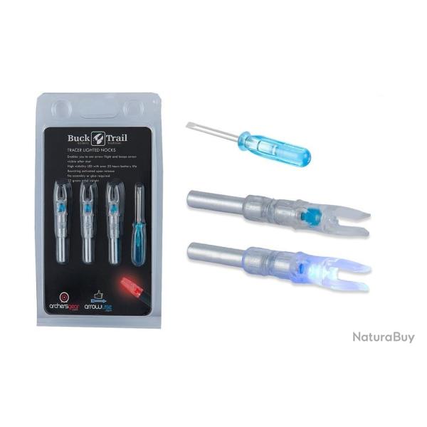 Encoches lumineuses Bucktrail Model "S" Bleu S