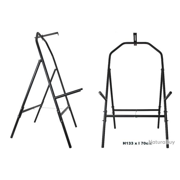 Chevalet Avalon en m�tal pour cible de 80 cm
