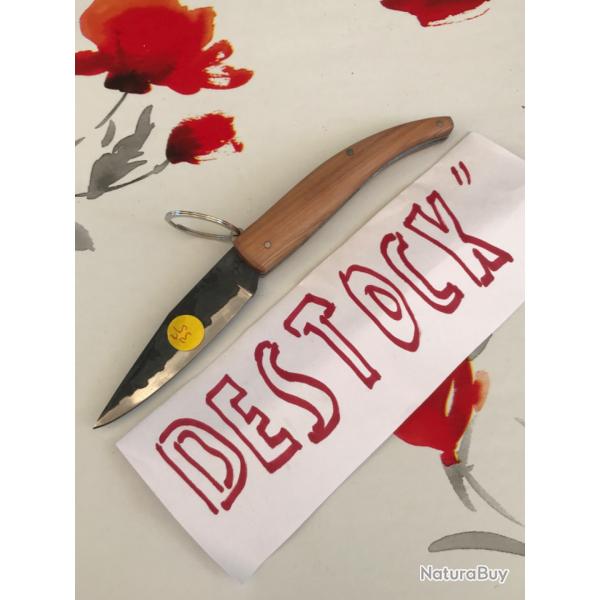 Couteau corse lame finition brute de forge