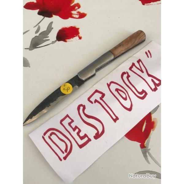 Couteau palme finition brute de forge