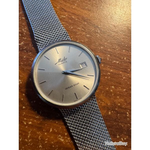 Superbe montre vintage pour femme MIDO Ocean Star