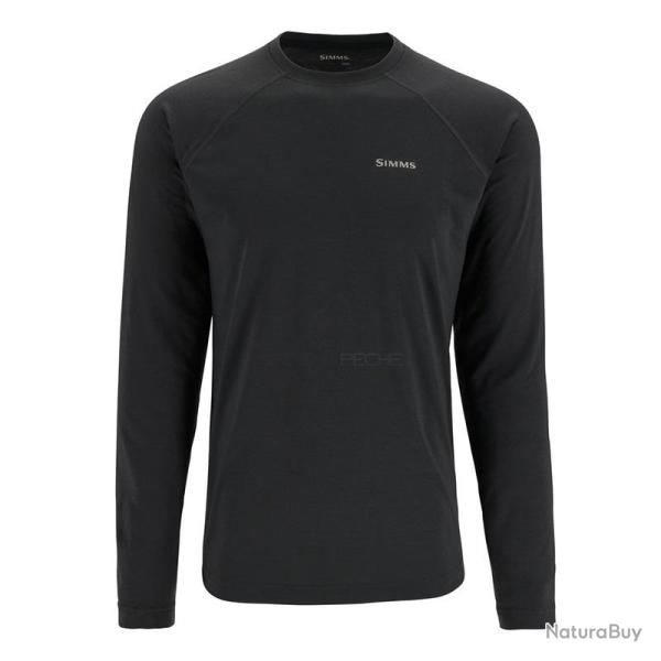 Tee shirt SIMMS Lightweight Baselayer Top Carbon S