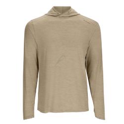 Tee shirt SIMMS Solarflex Cooling Hoody Stone XL