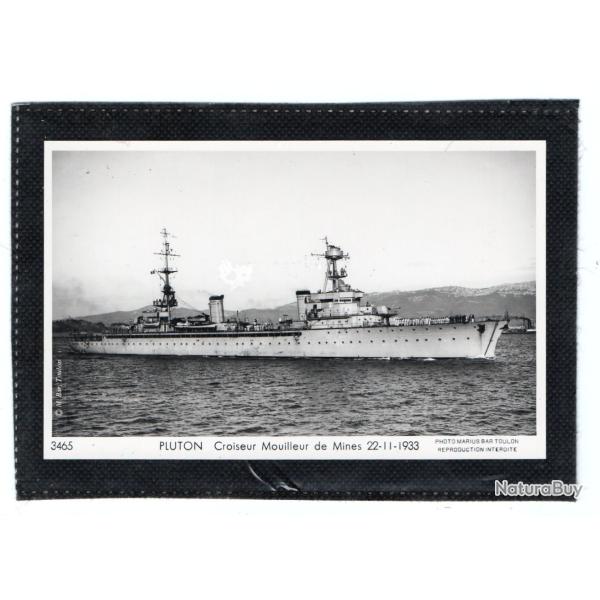 CPA - Marine Militaire - PLUTON CROISEUR Mouilleur de Mines 22-11--1933  N�3548