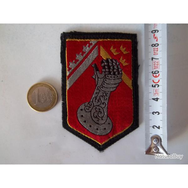 �cusson insigne tissu collection militaire 6� division blind�e dissoute en 1984