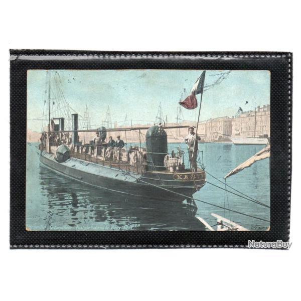 CPA - Marine Militaire -  " Marseille " - Le Torpilleur Kabyle dans le Vieux Port N�3551