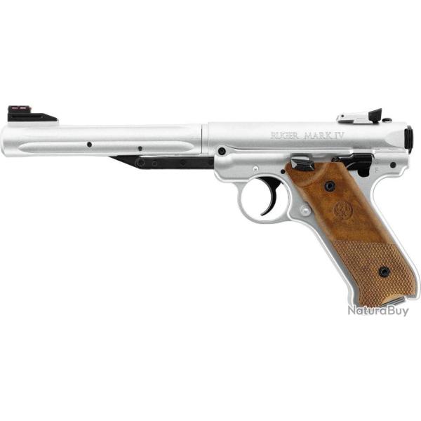 RUGER - Pistolet MARK IV 4.5 Inox