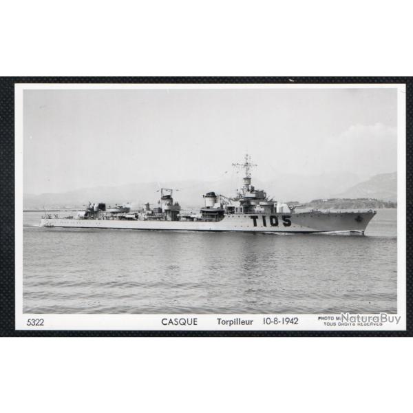 CPA - Marine Militaire - CASQUE TORPILLEUR 10 -8-1942 N�1485