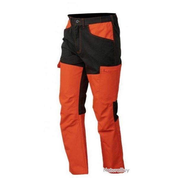 Pantalon chasse enfant orange fluo TREELAND-8 ans