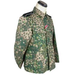 Veste Pea Dot 44 Camo Waffen SS LIN HBT Erbsenmuster Spring v2 LARGE