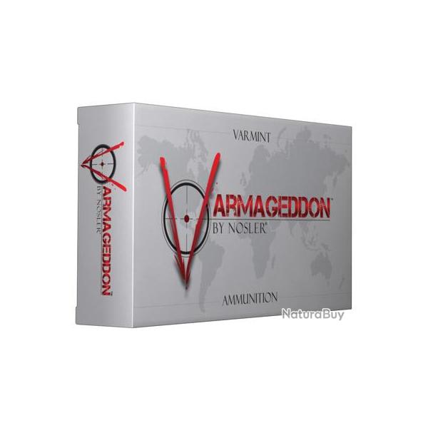 Munition Armageddon Varmint Nosler 222 40gr FB TIPPED x20