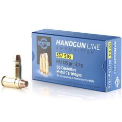 Boite munition PPU/Partizan 357 SIG FPJ 125gr 8.1g x50