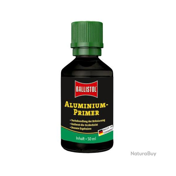 Primaire de traitement BALLISTOL pour brunissage alluminium 50 ml