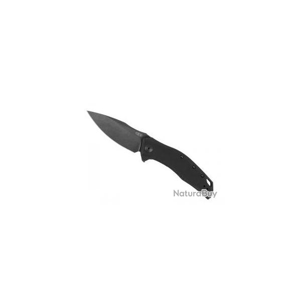 Couteau Zero tol�rance knives 0357BW lame acier CPM-20CV finition � blackwash � avec � flipper �