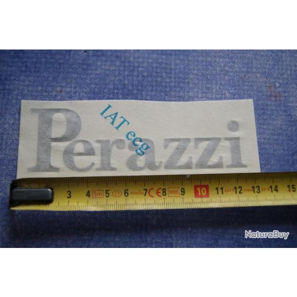 1 AUTO-COLLANT PERAZZI  couleur argent n2