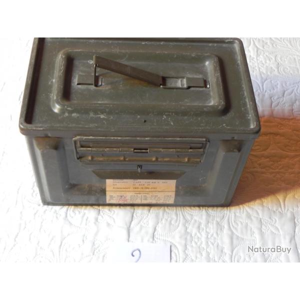 boite � munition ou rangement origine arm�e.