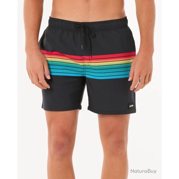 Short de Bain Rip Curl SURF REVIVAL VOLLEY Noir