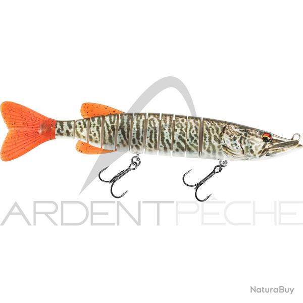 Poisson nageur BIWAA Swimpike Coulant 75g 22 Tiger musky