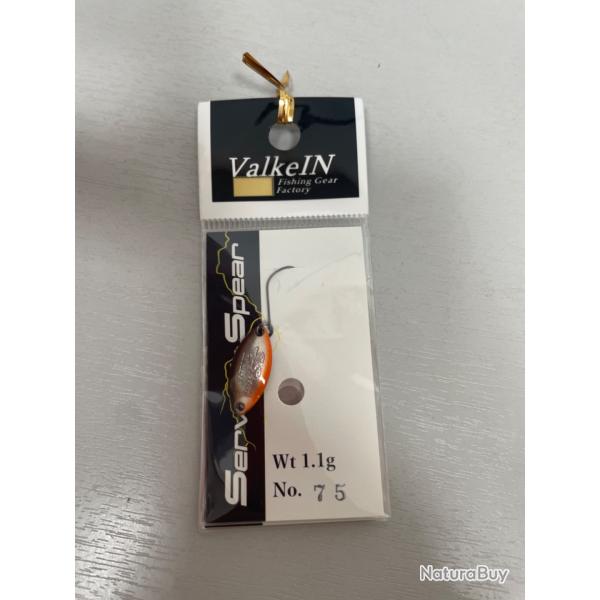 !! OPE -70%!! LEURRE VALKEIN 1.1gr col N�75