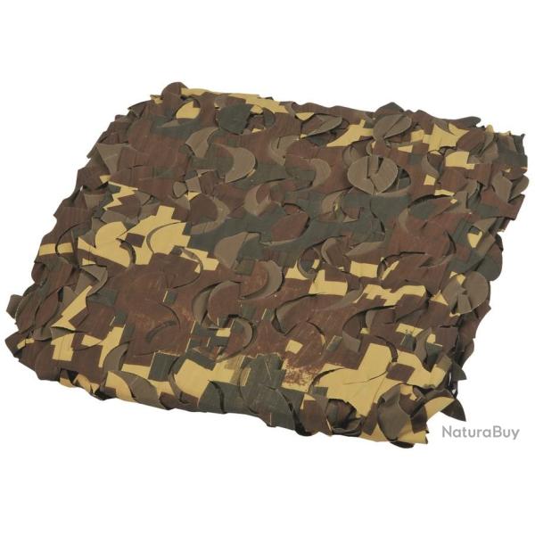 FILET CAMOUFLAGE SYNTH�TIQUE 3X2,20M TRICOLORE