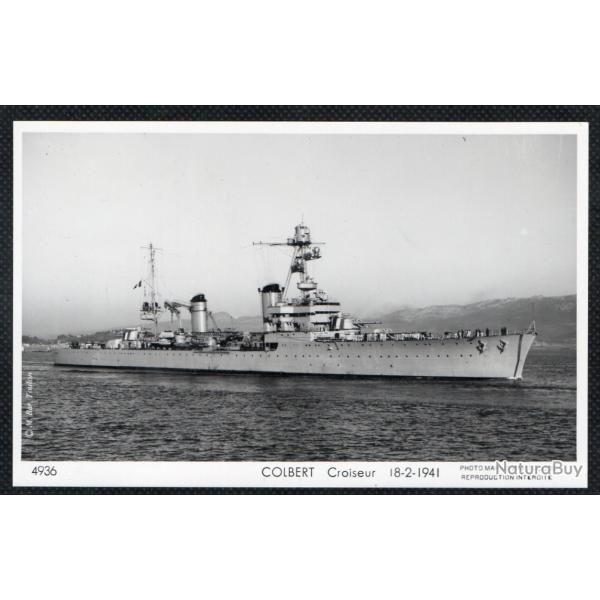 CPA - Marine Militaire - 4936 COLBERT CROISEUR 18-2-1941  N�3575