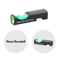 Niveau &agrave; bulle tactique Vector optics pour rail de 11 mm