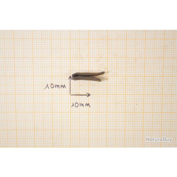 Ressort en V de platine / d�tente / gachette. Restauration arme ancienne pistolet revolver fusil (E)