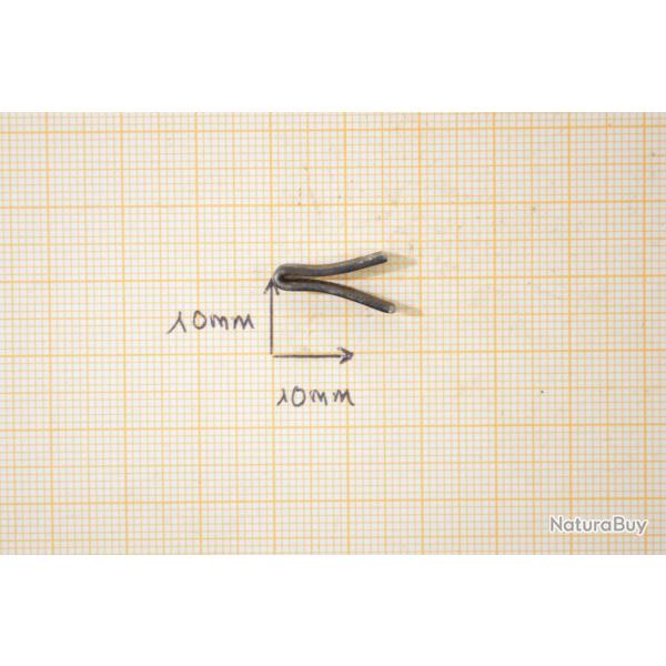 Ressort en V de platine / d�tente / gachette. Restauration arme ancienne pistolet revolver fusil (H)