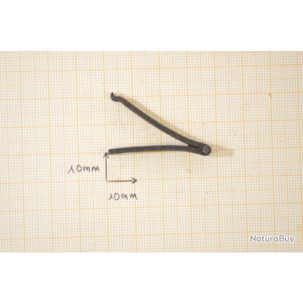 Ressort en V de platine / d�tente / gachette. Restauration arme ancienne pistolet revolver fusil (M)