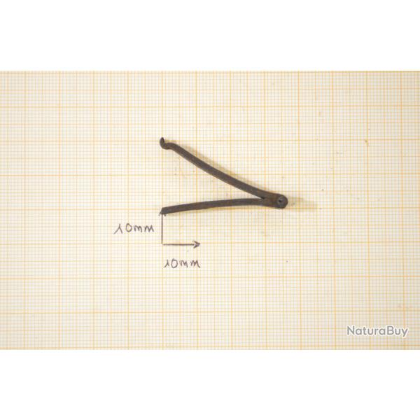 Ressort en V de platine / d�tente / gachette. Restauration arme ancienne pistolet revolver fusil (O)