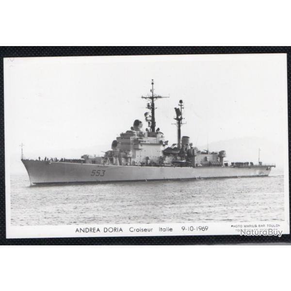 CPA - Marine Militaire - ANDREA DORIA CROISEUR ITALIE 9-10-1969 N�3578