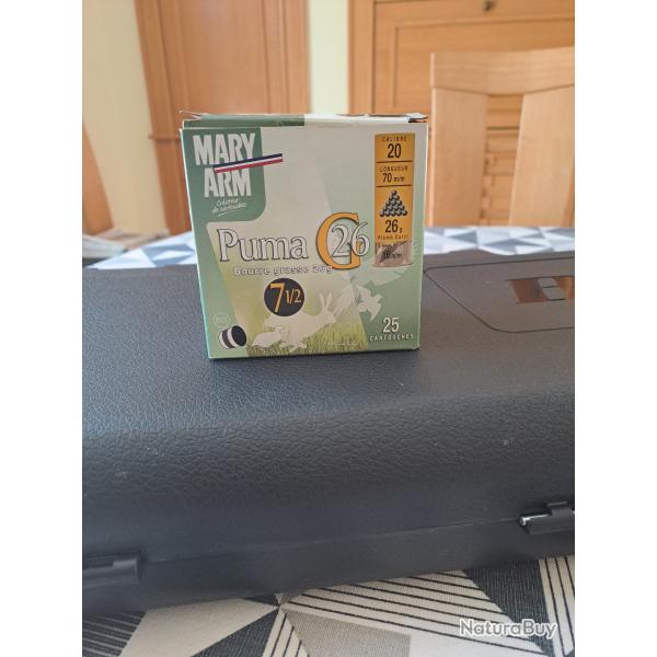 A VENDRE CARTOUCHES MARY ARME CALIBRE 20