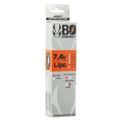1 stick batterie Lipo 2S 7.4V 1800mAh 25C 1 stick - 1800mAh 25C - T-Dean