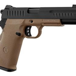 R&eacute;plique airsoft KJ Works KP-08 gaz full metal KJ Works Hi-Capa 5.1 - Tan