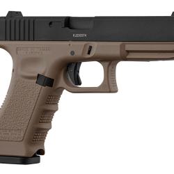 R&eacute;plique airsoft KJ Works KP-17 metal slide KJ Works KP17 - Tan