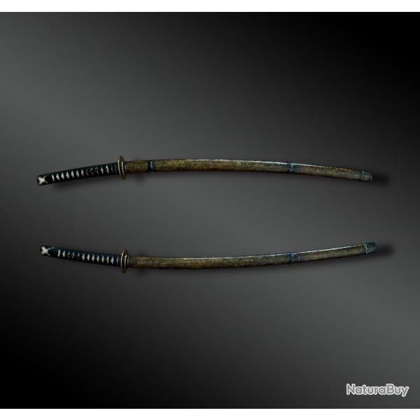 SABRE appel� Katana sign� Hizen Kuni (No) Ju Mutsu (No) Kami Tadayoshi - Japon - XVII�me si�cle