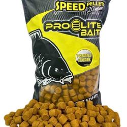 Speed Pellets 20mm 4.5kg pro &eacute;lite baits pineapple & scopex