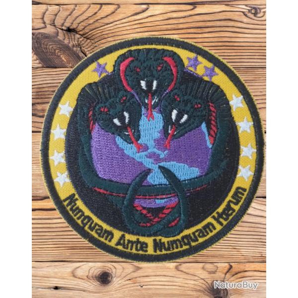 ECUSSON BLACK OPS 8 CM SCRATCH TACTICAL PATCH MORAL US AIR FORCE AREA 51