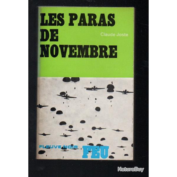 les paras de novembre collection feu fleuve noir de claude joste