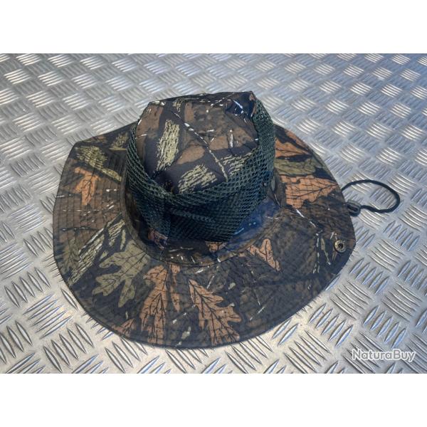 Chapeau camouflage protection solaire maille respirante chasse randonn�e jungle peche camping