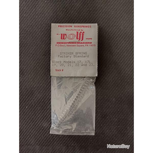 RESSORT DE PERCUTEUR WOLFF - GLOCK 17, 17L, 19, 45, 20, 21, 22, ...