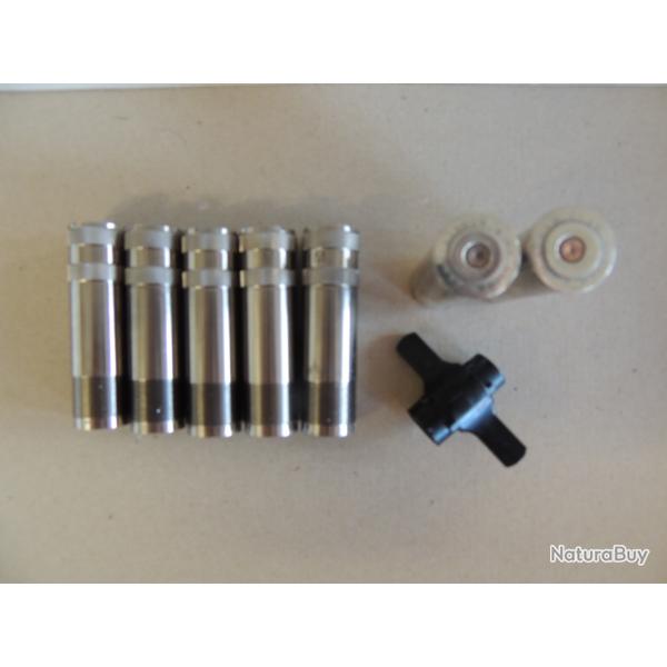 jeu de chokes pour fusil calibre 12 VERNEY CARRON model CHURCHILL TRAP