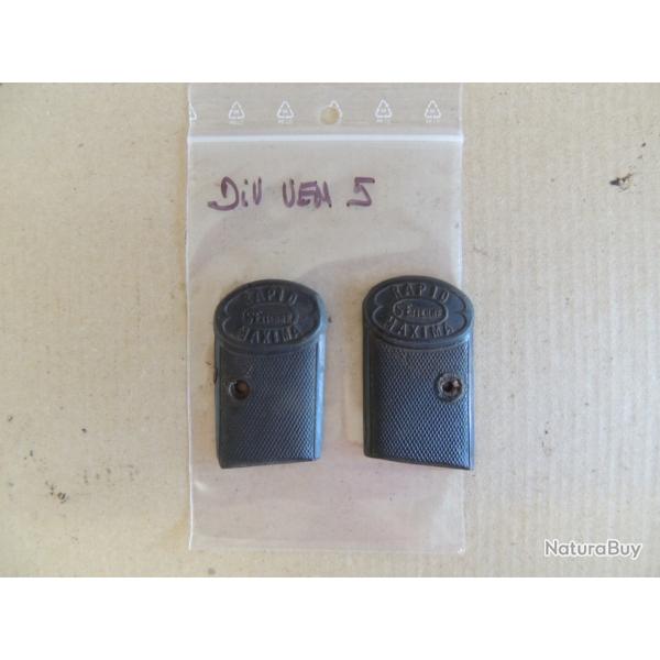paire de plaque de couche de pistolet RAPID MAXIMA  a ST ETIENNE  ven 5