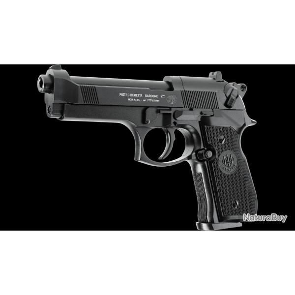 Pistolet Beretta M92 FS black cal.4,5mm 7,5joules Co2