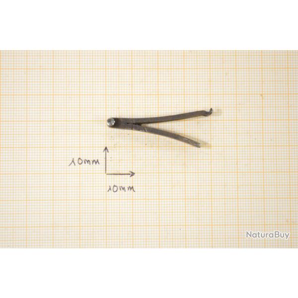 Ressort en V de platine / d�tente / gachette. Restauration arme ancienne pistolet revolver fusil (V)