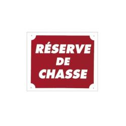 Panneaux Akilux Europarm " R&eacute;serve de chasse " 30 x 25 cm