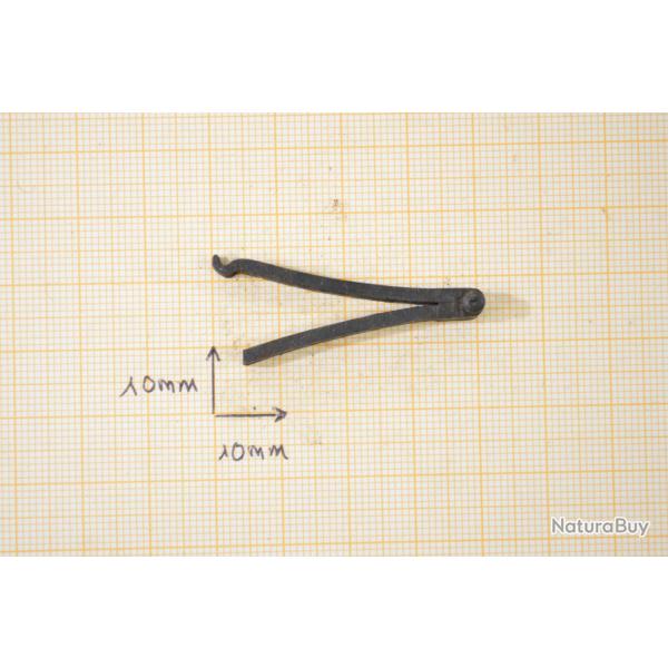 Ressort en V de platine / d�tente / gachette Restauration arme ancienne pistolet revolver fusil (AH)